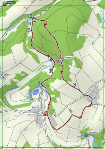 Die schönsten Geotope in Oberfranken - Teil 3 11 wanderkarte-petersgrat
