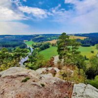 frankenwaldsteigla petersgrat joditz landkreis hof oberfranken wanderung