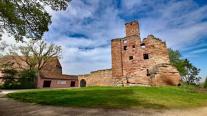 burg ruine hilpoltstein fränkisches seenland mittelfranken