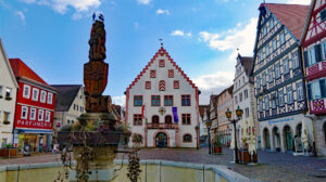 Geopark Nördlinger Ries 52 rathaus bad mergentheim altstadt rundgang baden-württemberg fränkisch