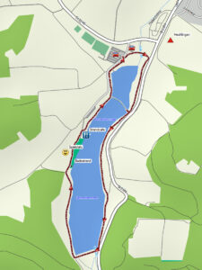 10 bezaubernde Wandertouren im Altmühltal 19 hahnenkammsee wanderkarte