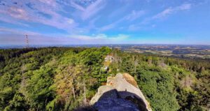 Großer Waldstein - Fichtelgebirge 15 aussicht vom gipfel großer waldstein schüssel fichtelgebirge