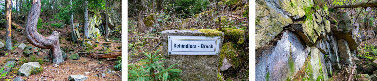 schindlers-bruch bei kirchenlamitz epprechtstein steinbruchwanderweg wandern