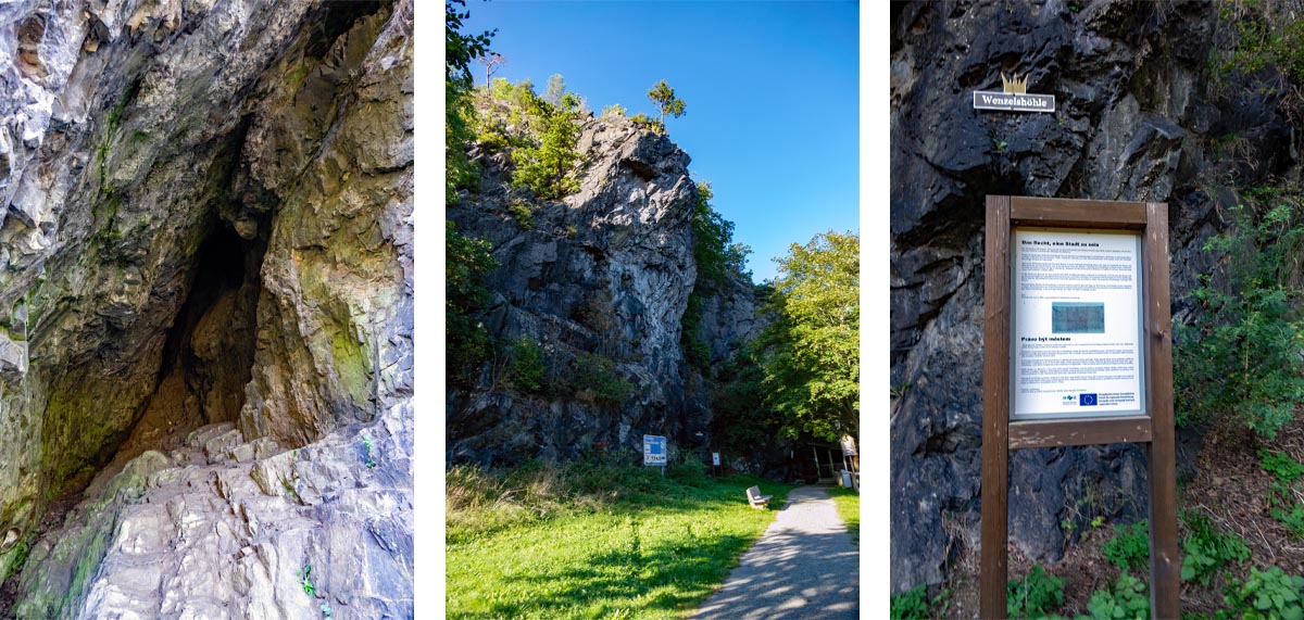 wenzelshöhle hirschberg saale urwaldpfad wandern hängesteg