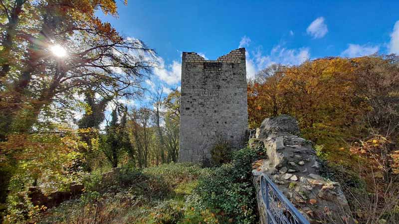 Drei-Burgen-Steig Riedenburg 26 ruine tachenstein altmühl riedenburg kelheim niederbayern