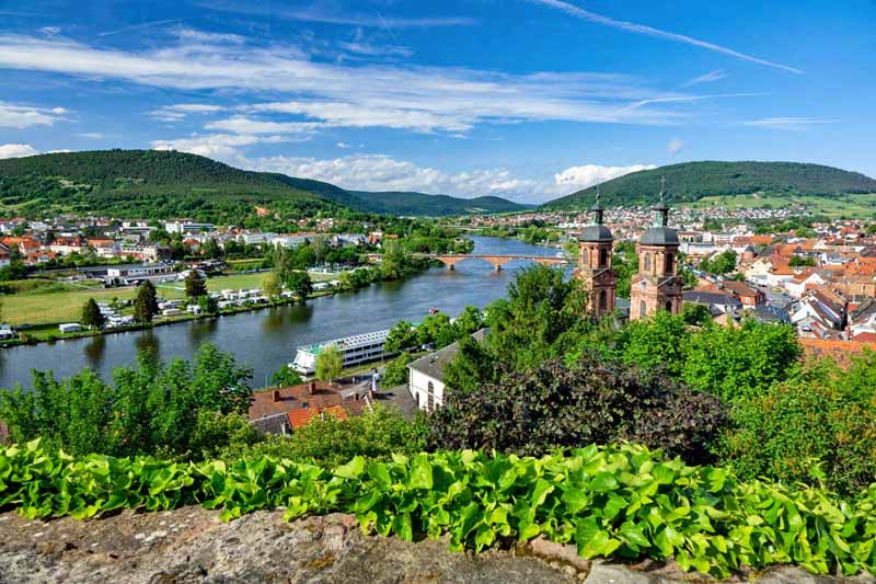 Fränkische Wanderberge - Teil 5 10 wandern miltenberg ottosteinweg m2