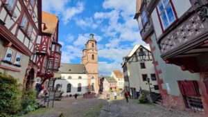 schnatterloch alter marktplatz miltenberg main unterfranken