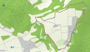 Wanderberge in der Oberpfalz - Teil 1 13 weg der poesie dillberg wanderkarte