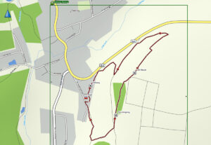 hohlweg deining wanderkarte