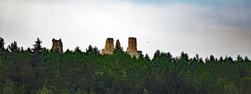 Wacholderwanderweg Teil 2 (Hohenburg - Kastl) 7 burg ruine hohenburg wacholderwanderweg lauterachtal oberpfalz