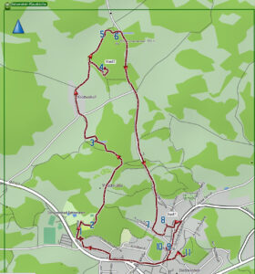 roter punkt betzenstein wanderkarte