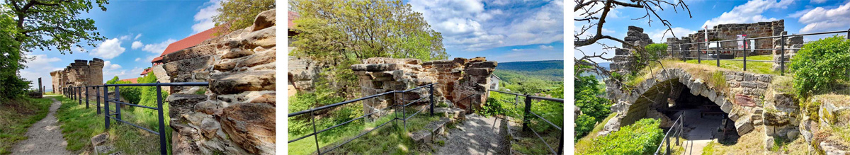 burg ruine altenstein haßberge unterfranken