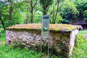 infotafel an der ehemaligen klumpermühle klumpertal