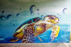 Streetart-Rundgang Nürnberg-Langwasser 27 meer schildkröte graffiti urban art langwasser rundgang