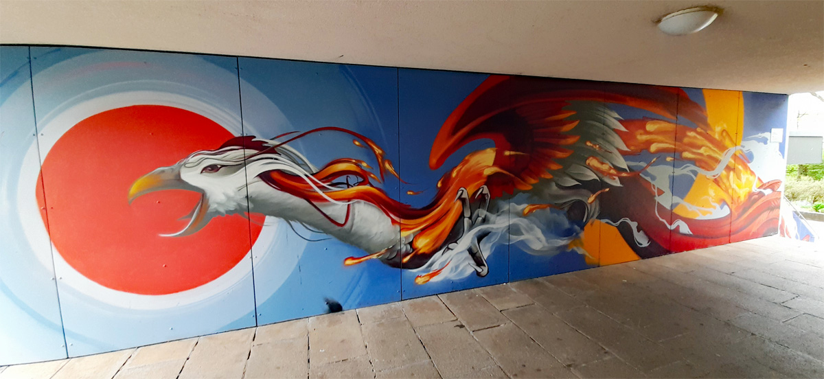 streetart rundgang nürnberg langwasser mural graffiti