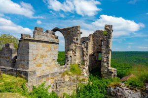 burg ruine altenstein hassberge unterfranken bayern