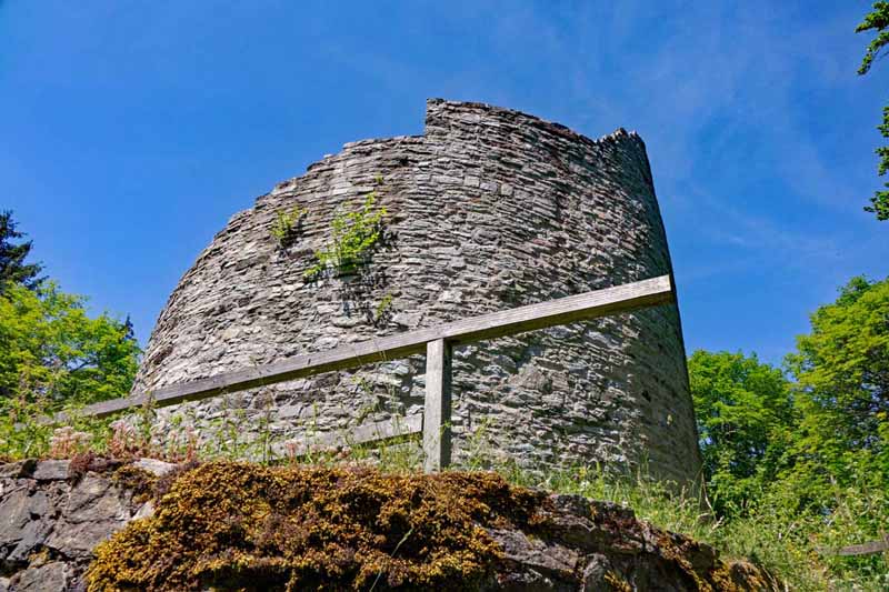 Steinachklamm 10 ruine nordeck steinachtal landkreis kulmbach oberfranken bayern