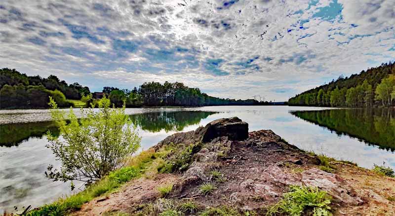 Röslauschlucht Gsteinigt in Arzberg 5 feisnitz speicher stausee haid arzberg fichtelgebirge rundweg röslau kohlberg