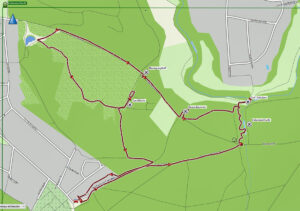 Geheimnisvolle Gräben, Schluchten und Klammen in Franken 26 indianerschlucht erlangen karte