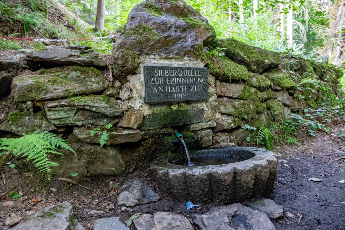 Röslauschlucht Gsteinigt in Arzberg 13 silberquelle arzberg röslau gesteinigt schlucht bergwerk