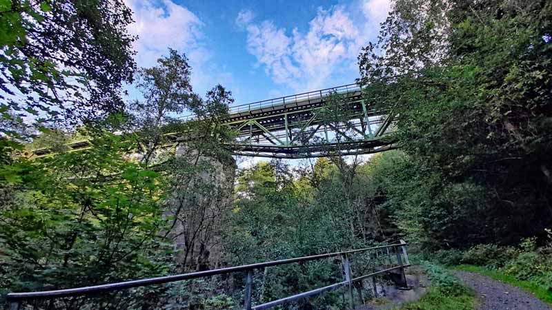 Röslauschlucht Gsteinigt in Arzberg 10 eisenbahn brücke gesteinigt röslau schlucht arzberg fichtelgebirge