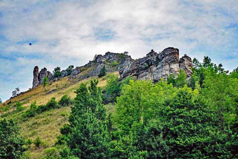 geotop landkreis forchheim wandern oberfranken ehrenbürgfelsen walberla