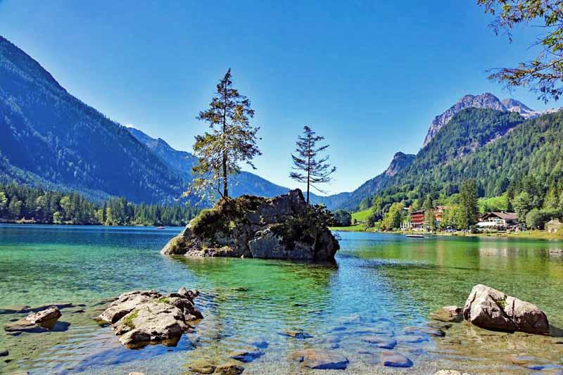 Die schönsten Geotope in Oberbayern 6 malerblick hintersee zauberwald ramsau berchtesgaden wandern alpen