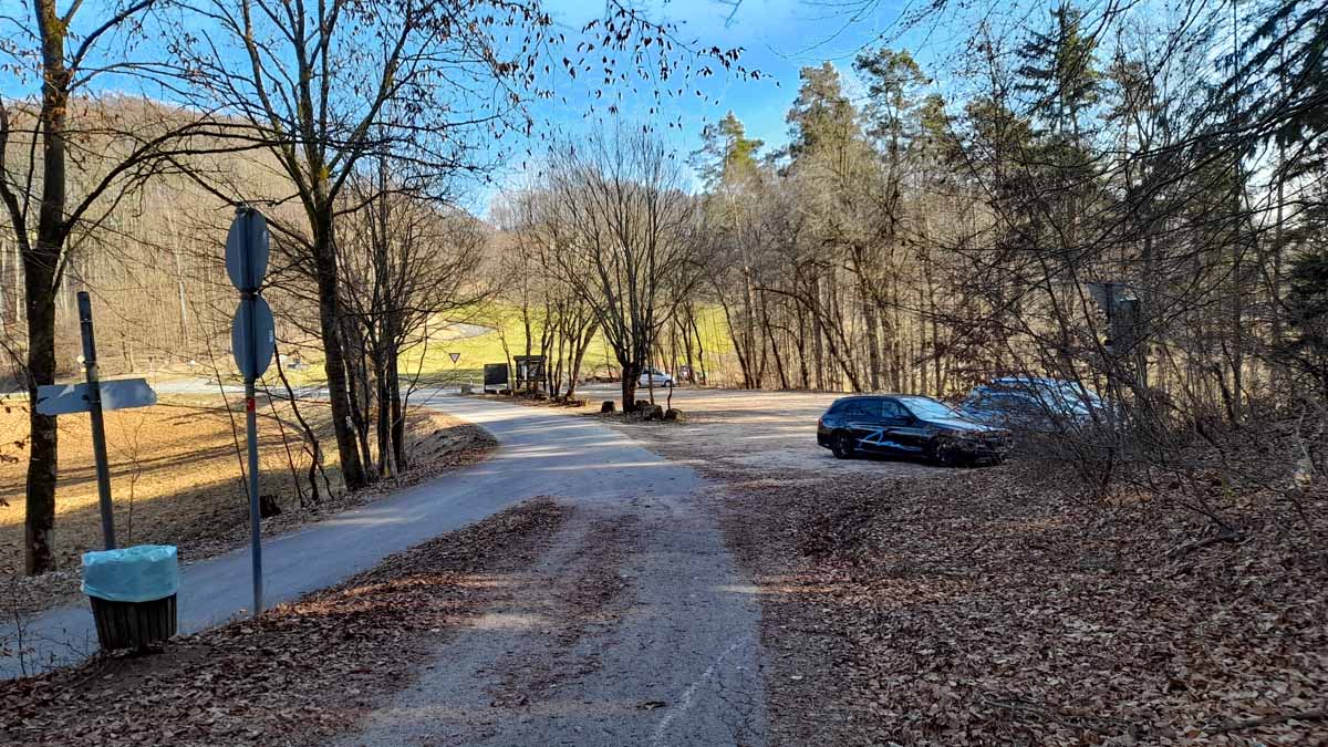 Festung Rothenberg 25 parkplatz ruine rothenberg schnaittach