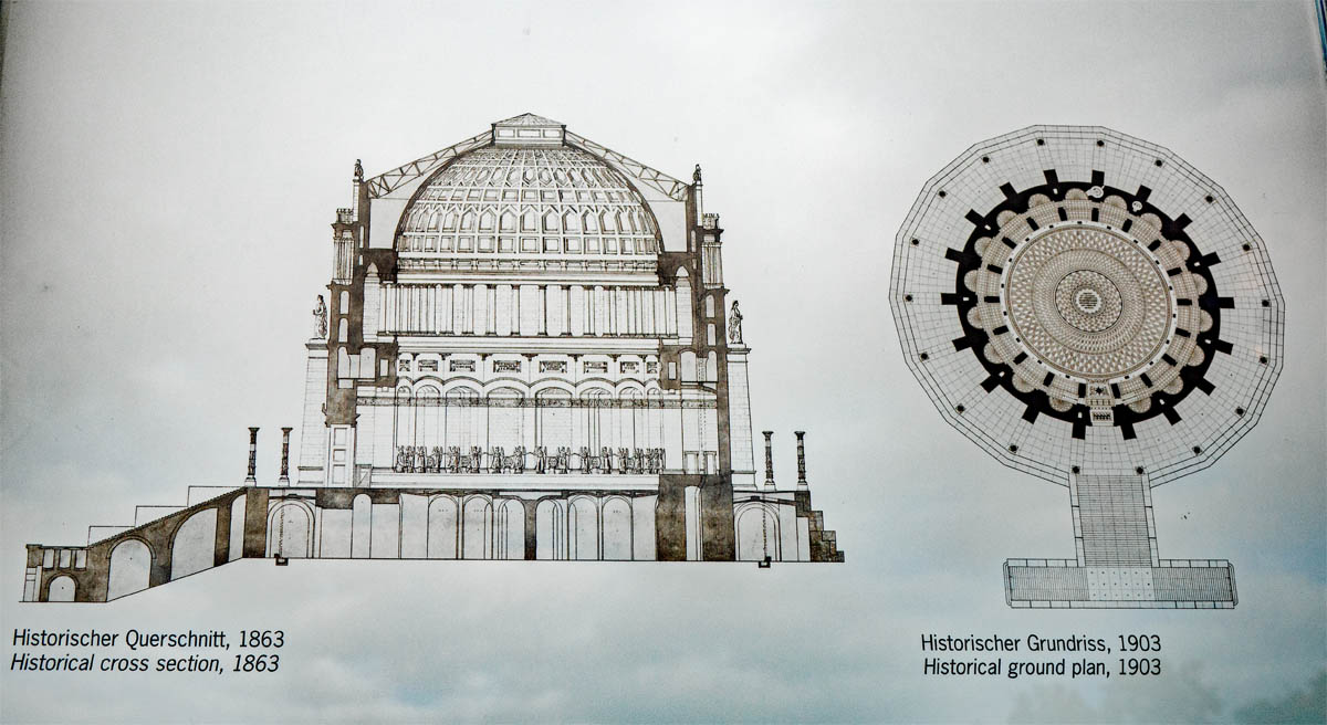Befreiungshalle Kelheim 9 grundriss plan befreiungshalle kelheim