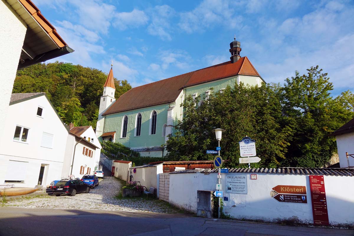 Befreiungshalle Kelheim 26 franziskaner kirche orgel museum kelheim