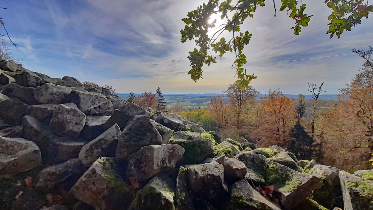 Rauher Kulm: Naturwunder Vulkan 6 wanderung oberpfälzer wald bayern rauher kulm