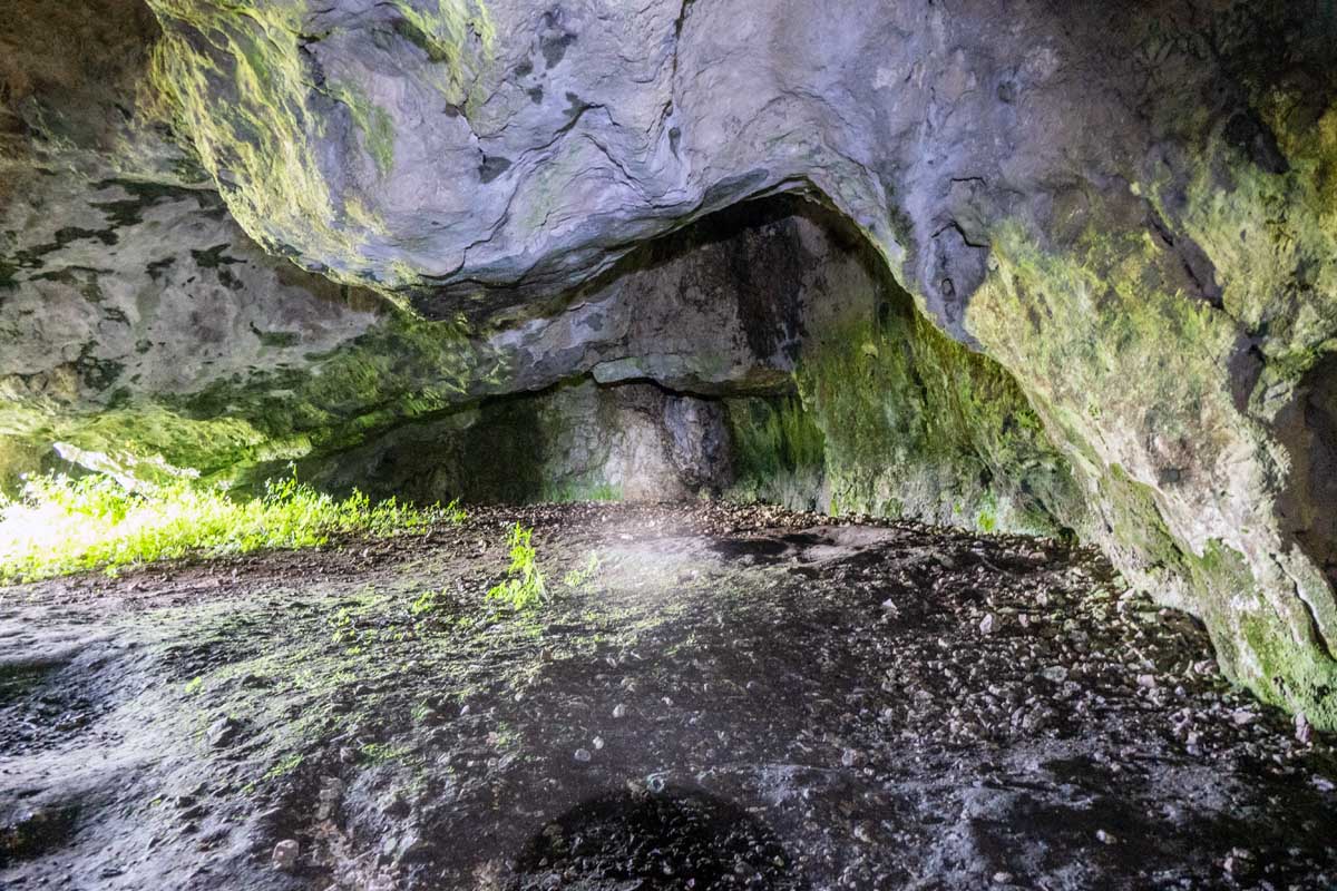 Vom Erlebnis-Geotop Lindle zu den Ofnethöhlen 15 wandern nördlinger ries schwaben bayern große ofnethöhle