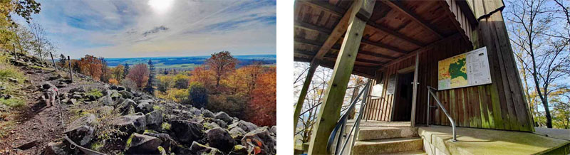 Rauher Kulm: Naturwunder Vulkan 6 aussichtsturm gipfel wanderberg oberpfalz rauher kulm