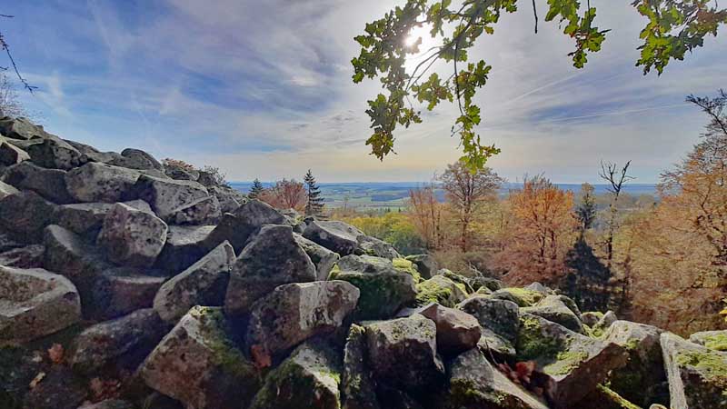 Rauher Kulm: Naturwunder Vulkan 4 wanderung oberpfälzer wald bayern rauher kulm