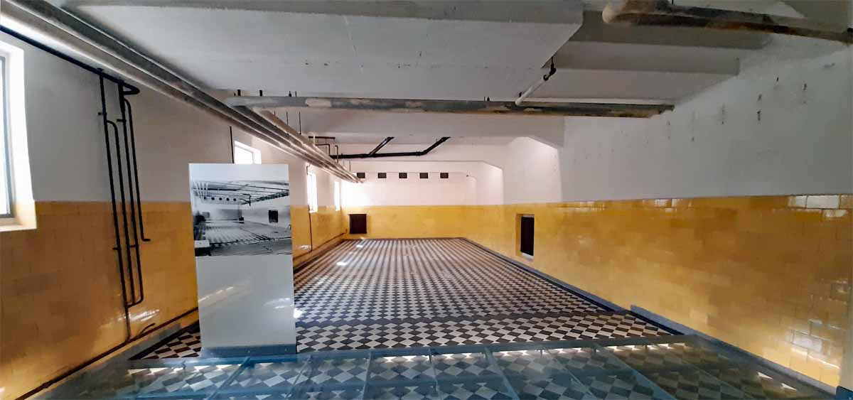 Weg des Granits in Flossenbürg 26 ehemaliges häftlingsbad kz gedenkstätte flossenbürg