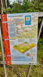 Abenberg - Wasser erleben Rundwanderweg 15 info tafel wasser erleben abenberg naturlehrpfad