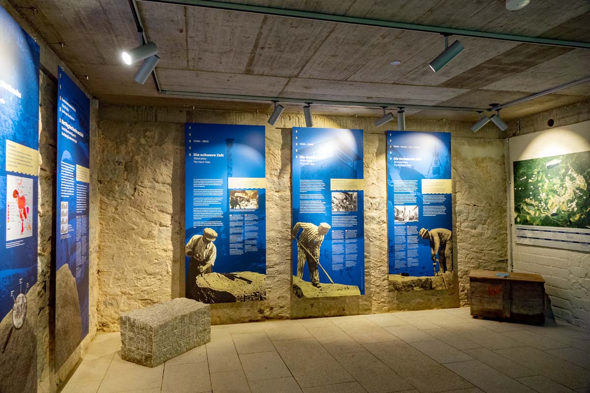 Weg des Granits in Flossenbürg 16 infozentrum granit museum flossenbürg weg des granits