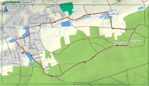 Kurze Wanderungen bis 5 km im Landkreis Roth 25 abenberg wasser erleben wanderkarte route