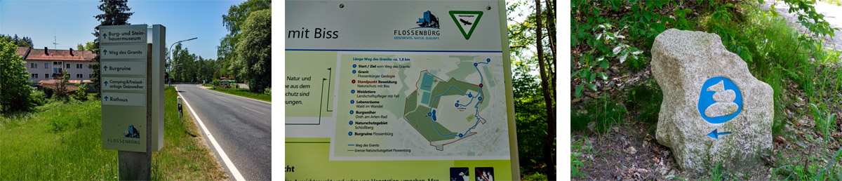 Weg des Granits in Flossenbürg 33 wandern oberpfalz flossenbürg kz burg weg des granits