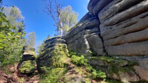 Rundweg 3: Rudolfstein und Drei-Brüder-Felsen 17 wandern im fichtelgebirge bayern oberfranken