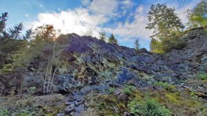 halde schiefer steinbruch kießlichbruch geopfad