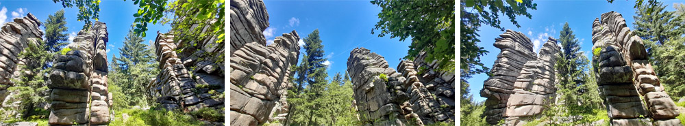 Rundweg 3: Rudolfstein und Drei-Brüder-Felsen 3 drei brüder felsen fichtelgebirge rudolfstein