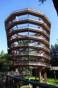 aussichtsturm bauwipfelpfad steigerwald ebrach