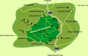 karte naturpark steinwald plan