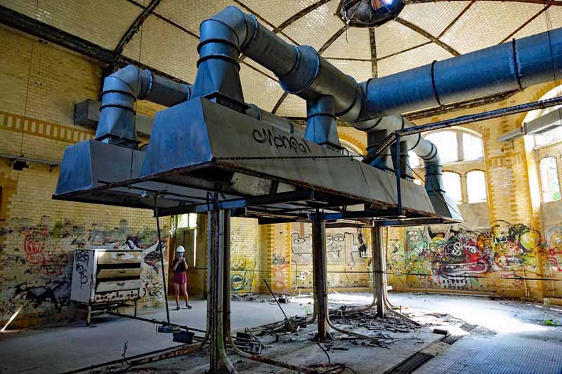 BRANDENBURG 6 küche lost place beelitz heilstätten sanatorium dunstabzug