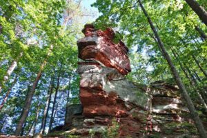 WELCHE INFORMATIONEN FINDET MAN AUF WANDERKARTEN? 15 rumberg steig türme felsenland dahn rheinland pfalz