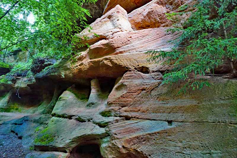 geotope in mittelfranken wandern schwarzachklamm