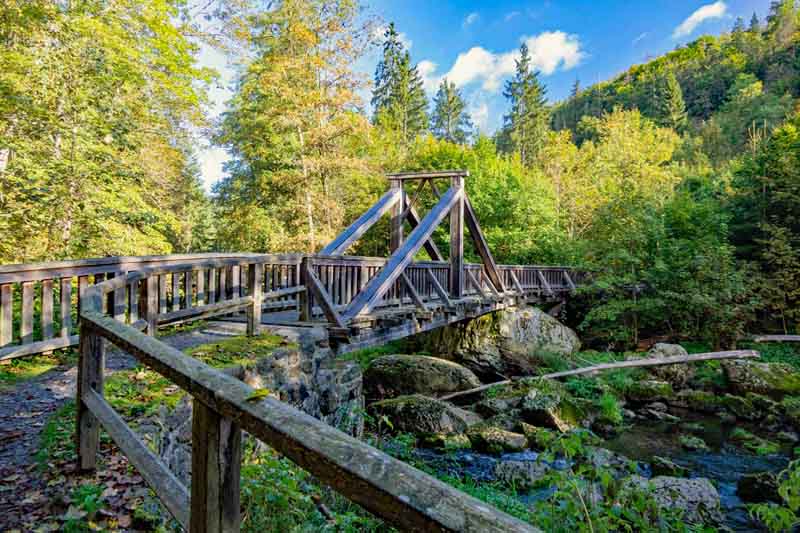 FRANKENWALD 7 teufelssteg höllental naturpark frankenwald wandern