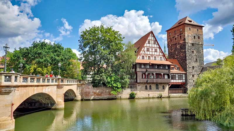 DEUTSCHLAND 18 städtetrip nürnberg deutschland altstadt