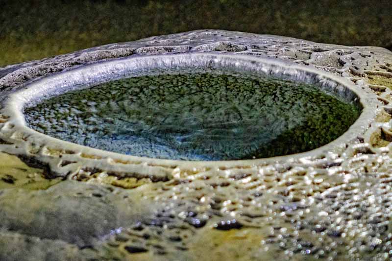Erlebnispfad Juralandschaft in Essing (Altmühltal) 11 becherstalagmit tropfsteinhöhle schulerloch